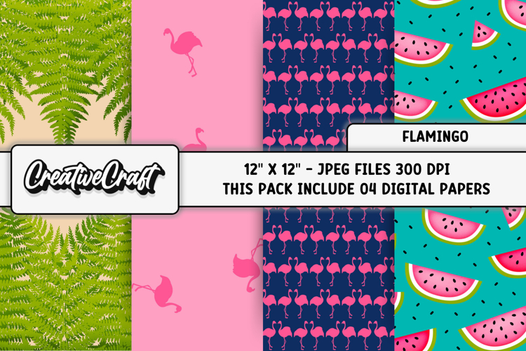 Flamingo Clipart Image 13