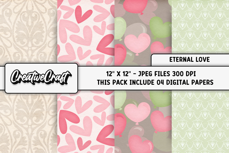 Valentine Hearts Clipart Image 3