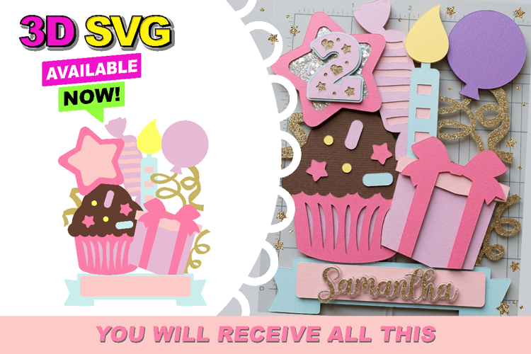 Cupcake Graphic Image 24