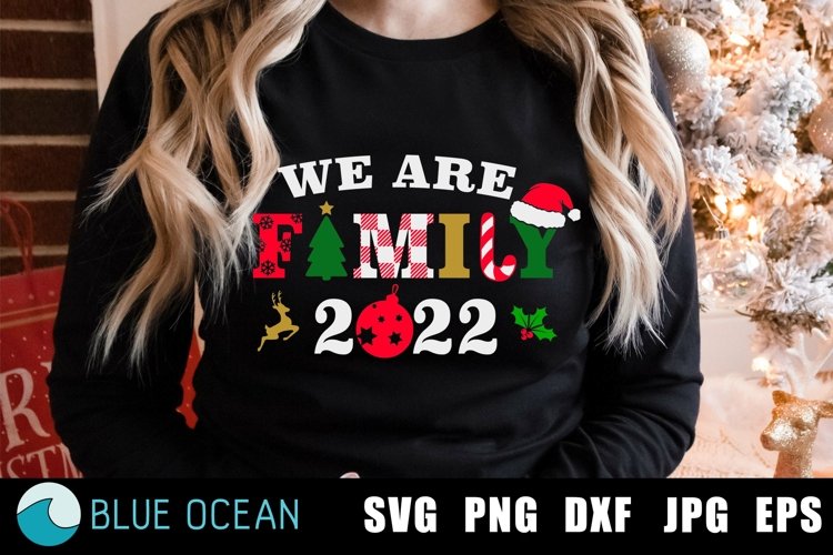 Family Christmas 2022 SVG, Family Christmas Shirt (2221319)  SVGs