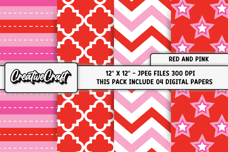 Valentine Scrapbook Paper Image 15