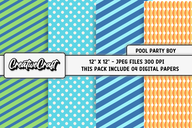 Pool Party Clipart Image 14