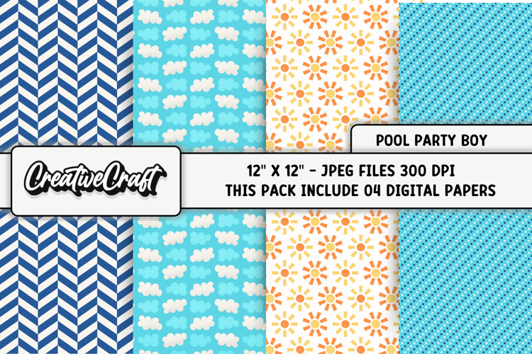 Pool Party Clipart Image 12