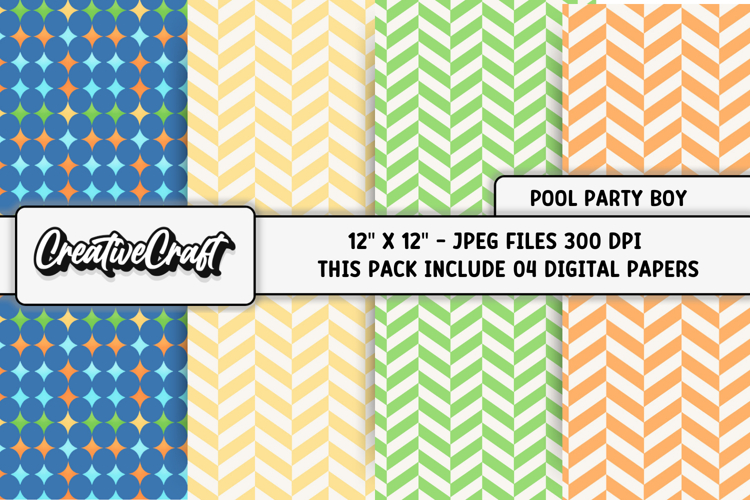 Pool Party Clipart Image 11