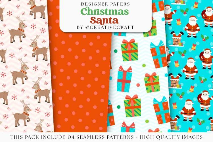 Christmas Reindeer Clipart Image 10