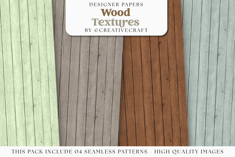 Colorful Wood Seamless Pattern, primary colors digital paper