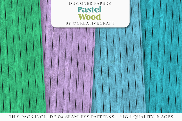 Colorful Wood Seamless Pattern, primary colors digital paper