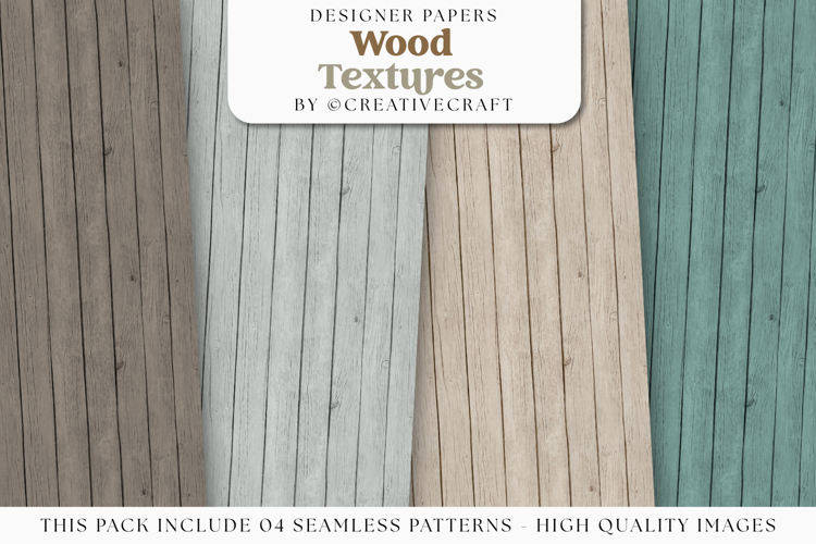 Colorful Wood Seamless Pattern, primary colors digital paper