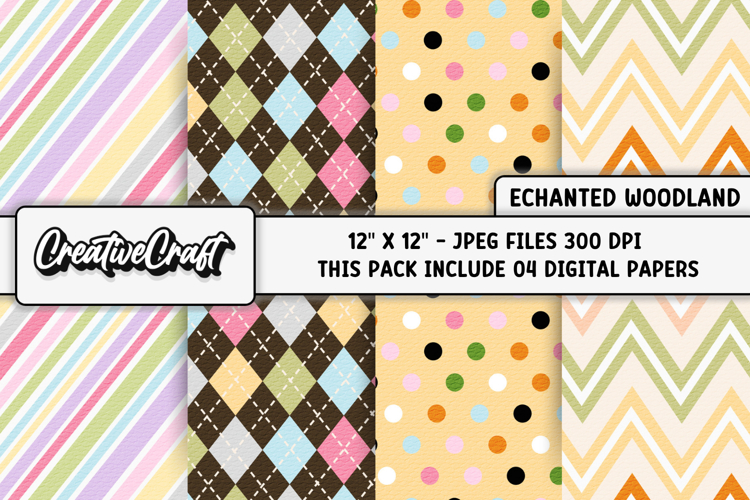 Autumn Fall Digital Paper, thanksgiving digital scrapbook