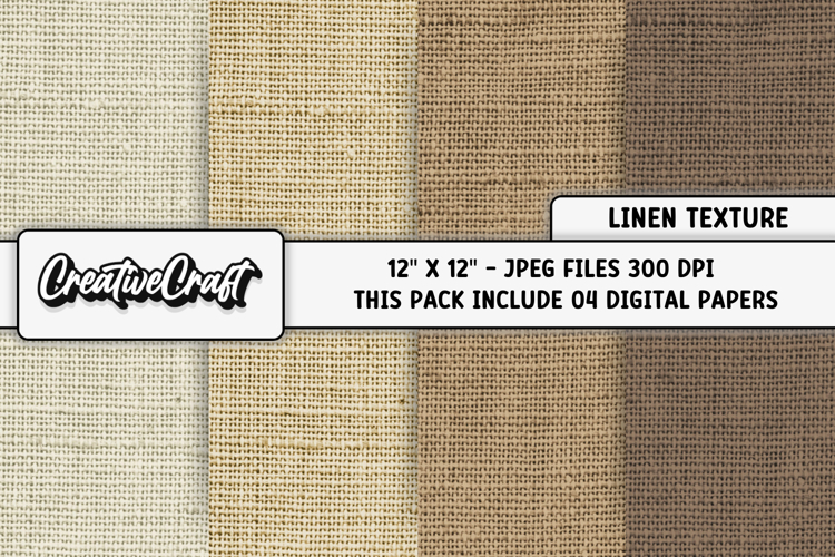 Linen Textures Digital Papers, linen backgrounds designs