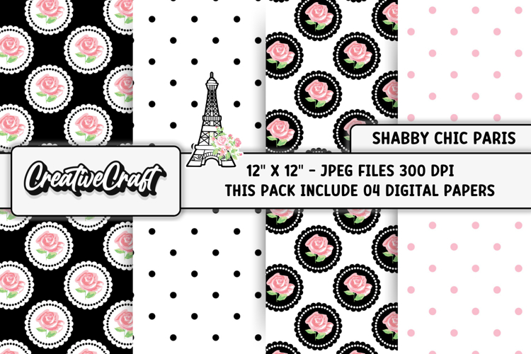 Shabby Chic Digital Papers, shabby chic background designs
