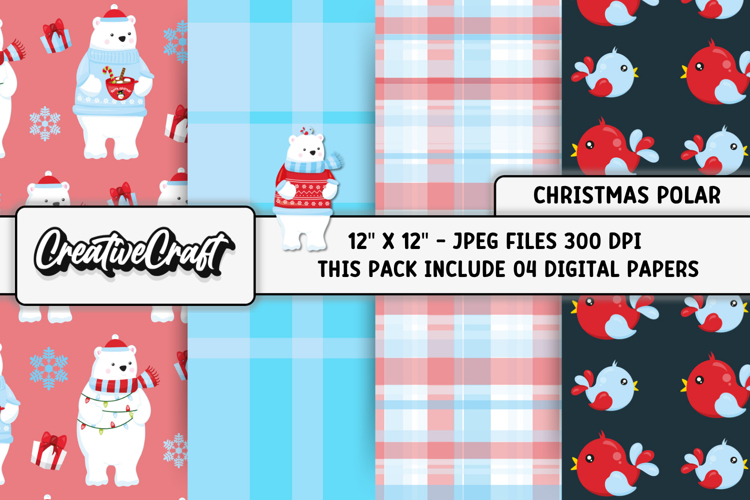 Polar Bear Clipart Image 20