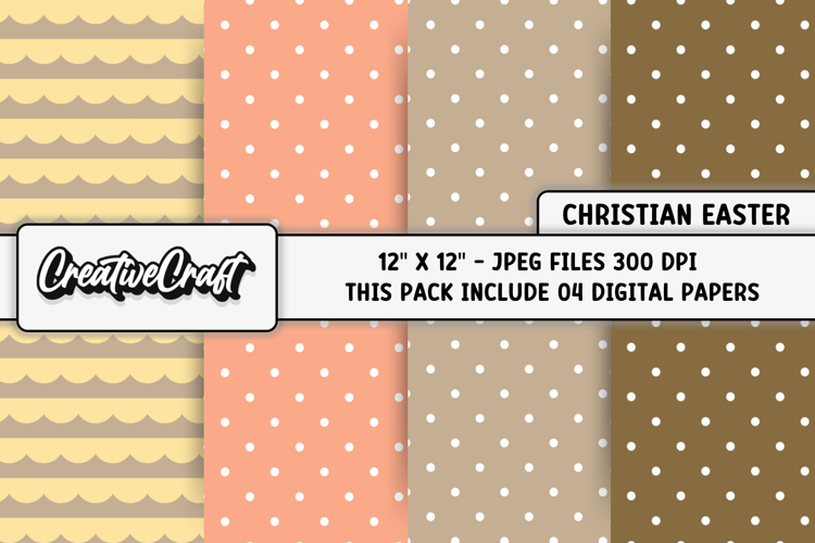 Easter Day Digital Paper, easter day background illustration