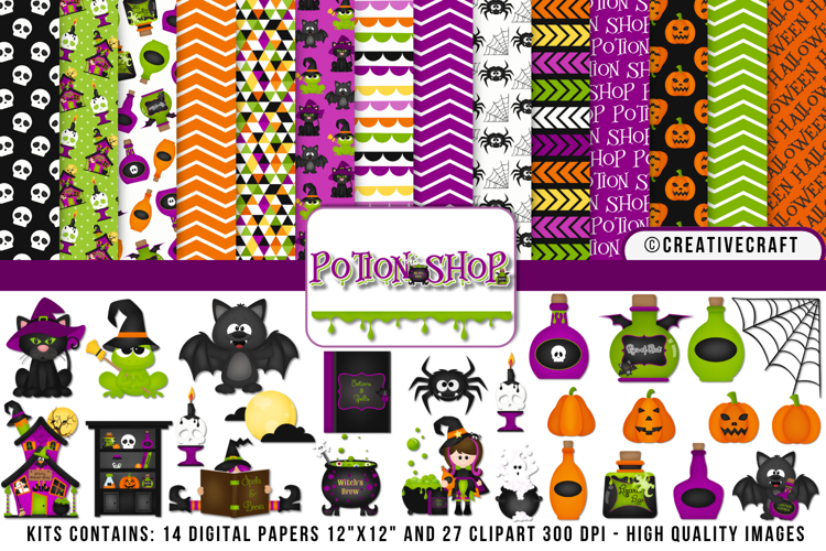 Cute Halloween Clipart Image 15