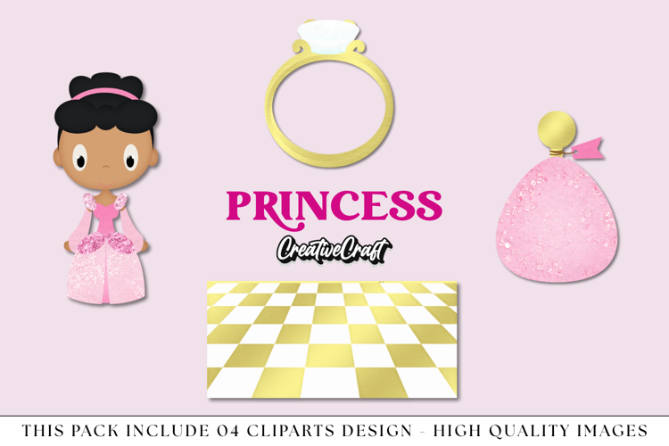 Princess png clipart, princess clipart illustration