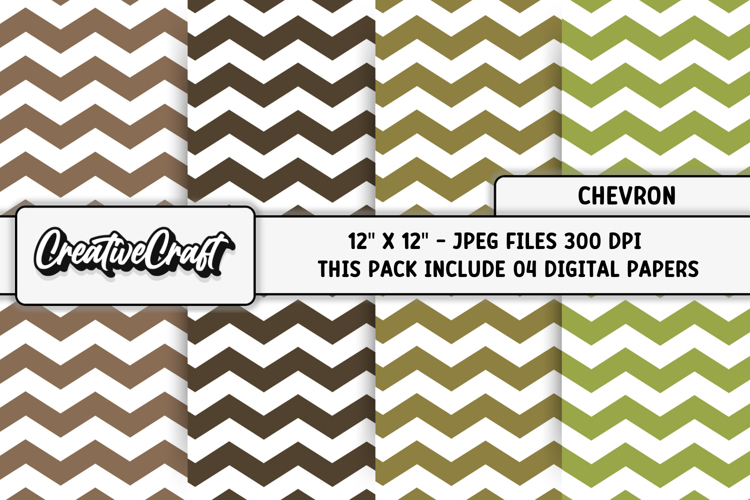 Chevron Digital Papers, chevron backgrounds illustrations