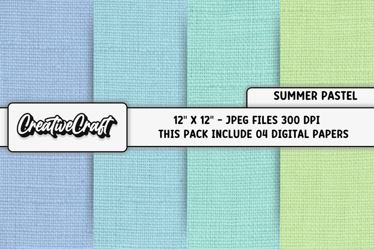 Summer Digital Paper Image 2