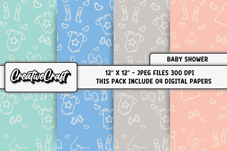 Baby Shower Clipart Image 8