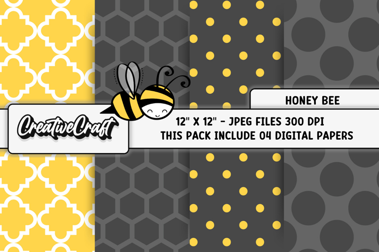 Honey Bee Clipart Image 3