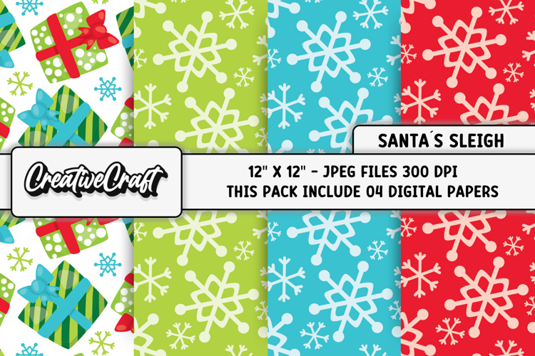 Christmas Digital Papers, christmas backgrounds designs
