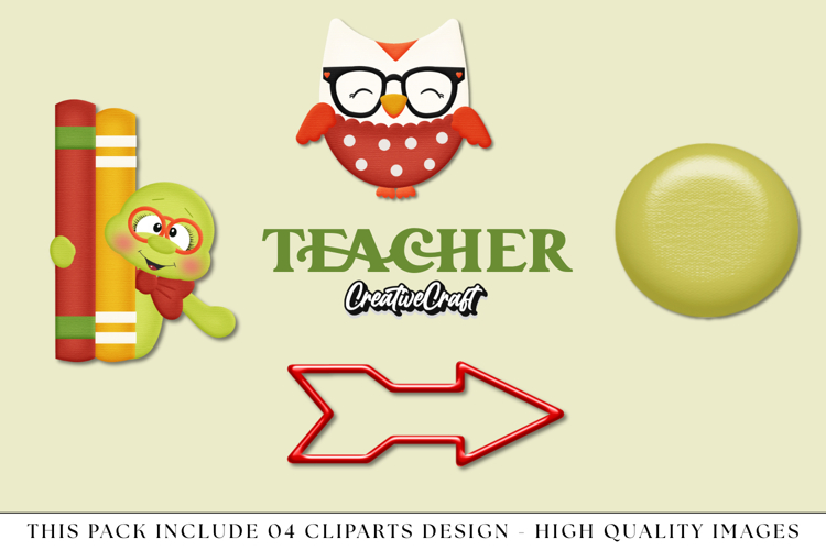 Back to School Clip Arts, school supplies, school graphics