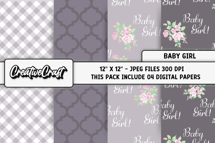 Baby Girl Clipart Image 5