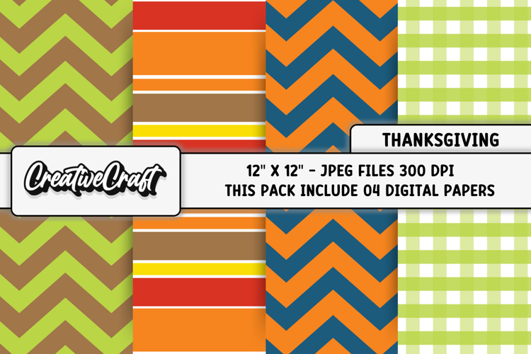 Thanksgiving Digital Papers, scrapbook, backgrounds designs