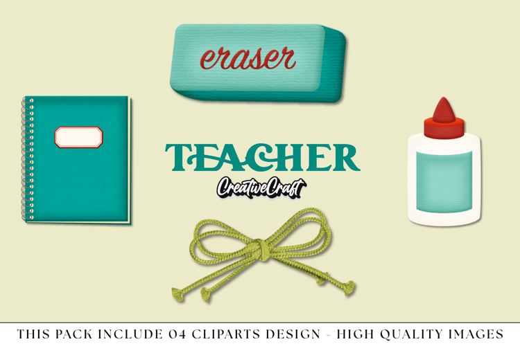 Back to School Clip Arts, school supplies, school graphics