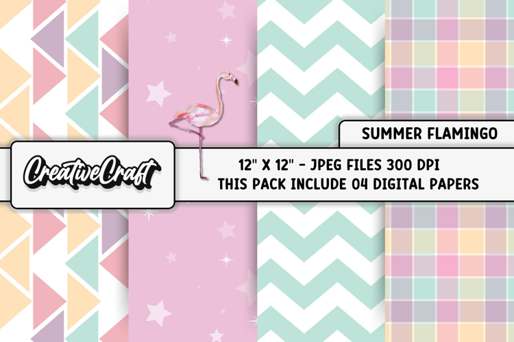 Flamingo Clipart Image 24