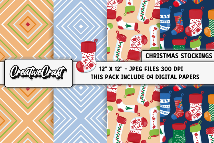 Christmas Stockings Clipart
