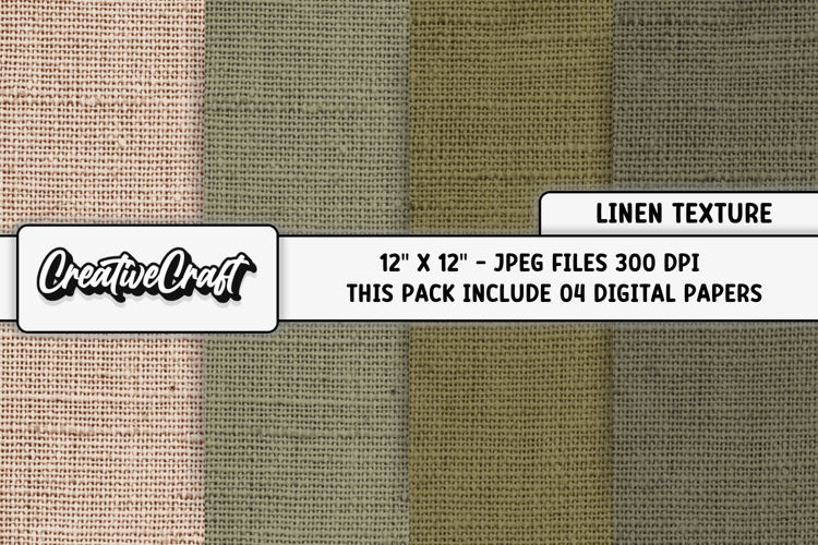 Linen Textures Digital Papers, linen backgrounds designs