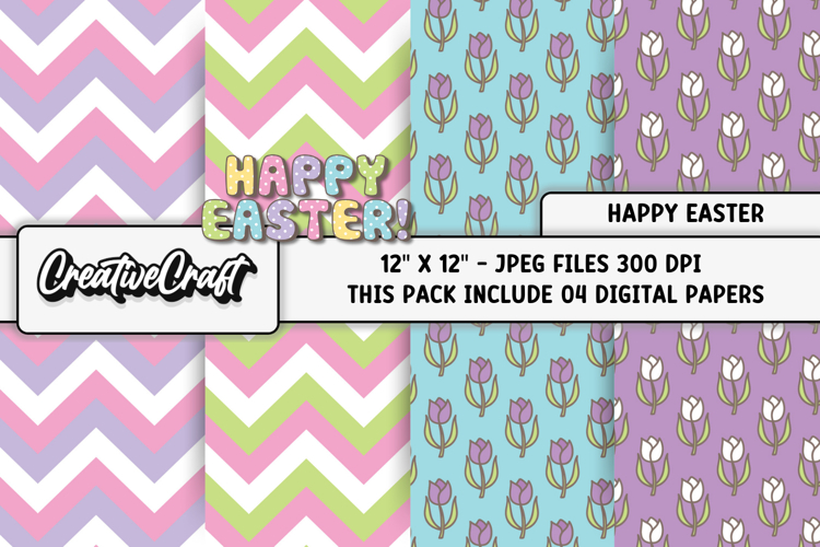 Easter Day Digital Paper, easter day background illustration