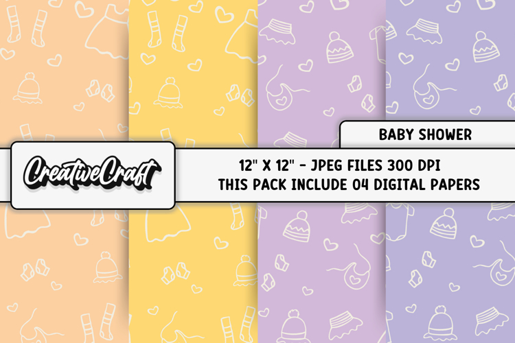 Baby Shower Clipart Image 7