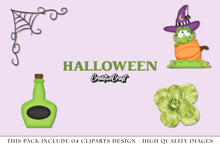 Halloween Clipart, halloween graphic design, illustrations