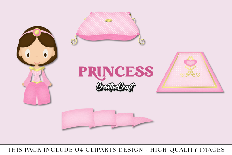 Princess png clipart, princess clipart illustration