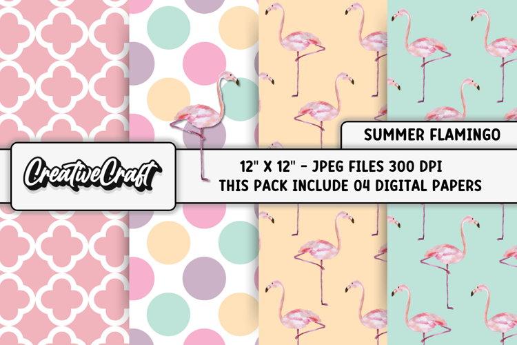 Flamingo Clipart Image 23