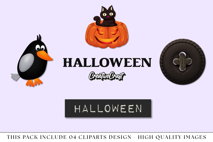 Halloween Clipart, halloween graphic design, illustrations