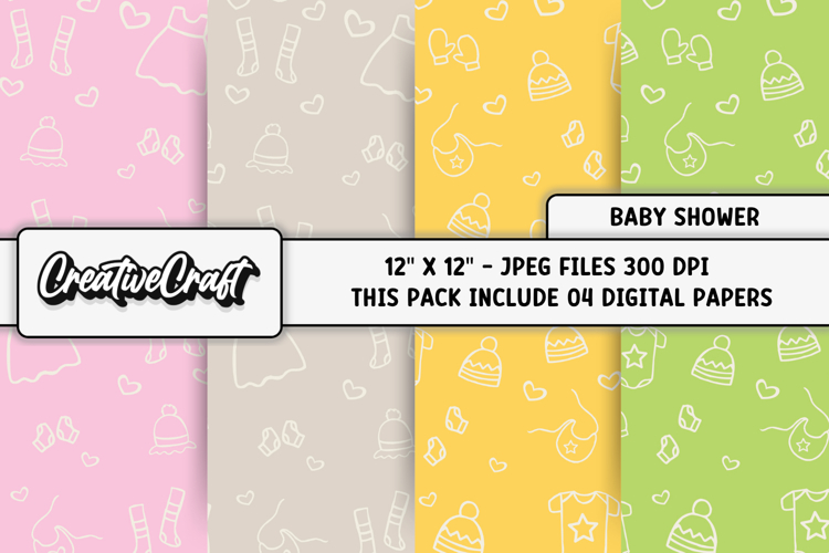 Baby Shower Clipart Image 6