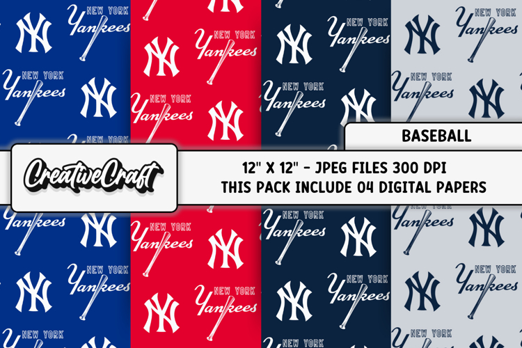 Baseball Sport Digital Paper, baseball graphic illustrations