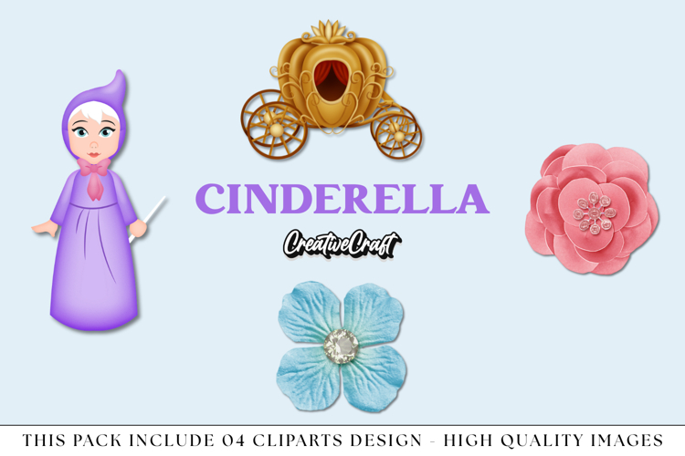 Cinderella Clipart Image 6