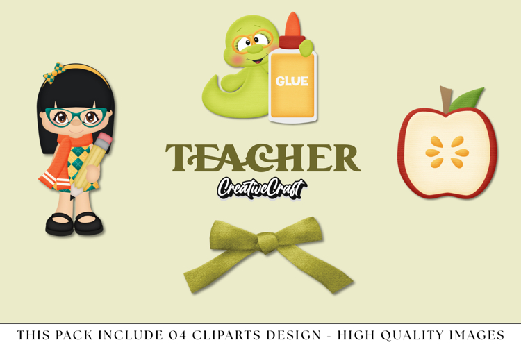 Back to School Clip Arts, school supplies, school graphics