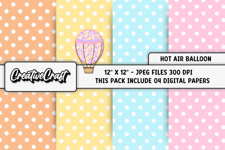 Hot Air Balloon Clipart Image 2