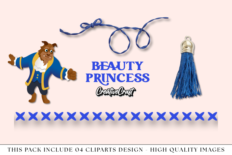 Beauty Princess png clipart, princess printable illustration