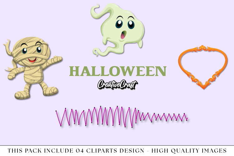 Halloween Clipart, halloween graphic design, illustrations