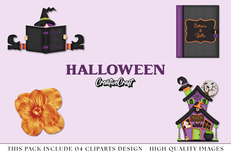 Halloween Clipart, halloween graphic design, illustrations