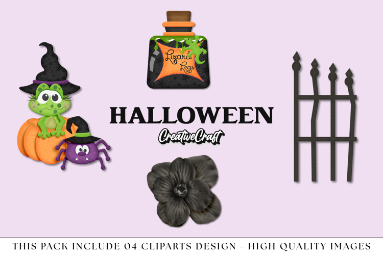 Halloween Clipart, halloween graphic design, illustrations