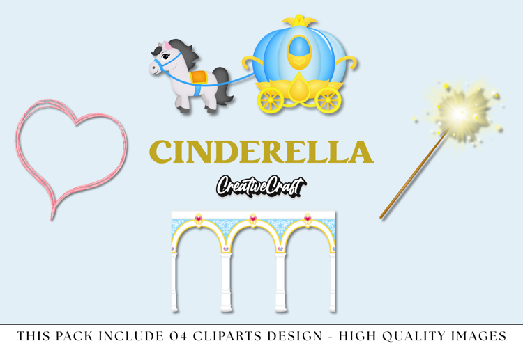 Cinderella Clipart Image 3