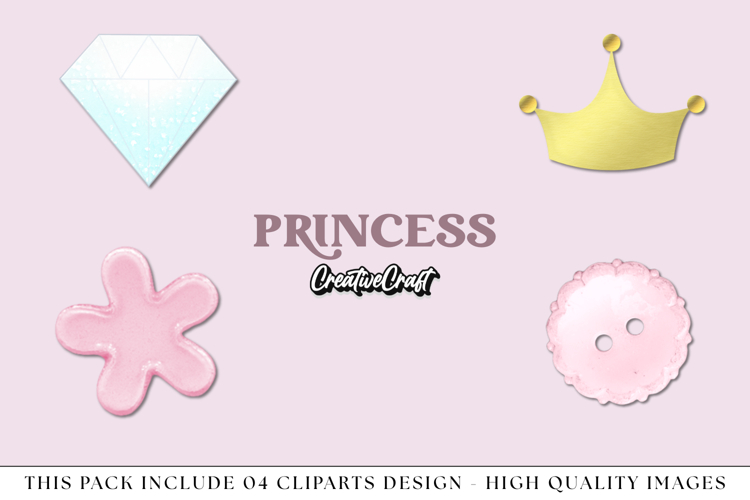Princess png clipart, princess clipart illustration