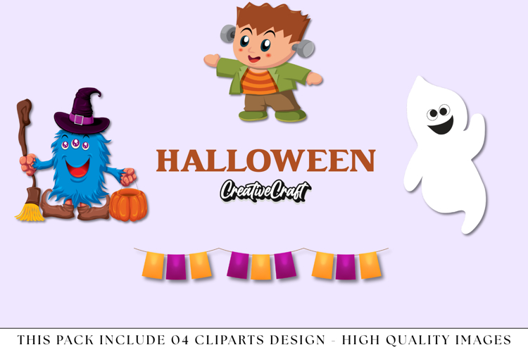 Halloween Clipart, halloween graphic design, illustrations