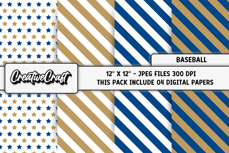 Baseball Sport Digital Paper, baseball graphic illustrations